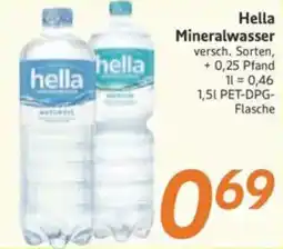 inkoop Hella Mineralwasser Angebot