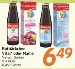 inkoop Rotbäckchen Vital oder Mama Angebot