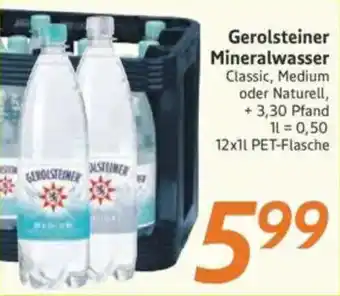 inkoop Gerolsteiner Mineralwasser Angebot