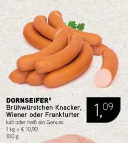 Dornseifer DORNSEIFERS Brühwürstchen Knacker, Wiener oder Frankfurter Angebot