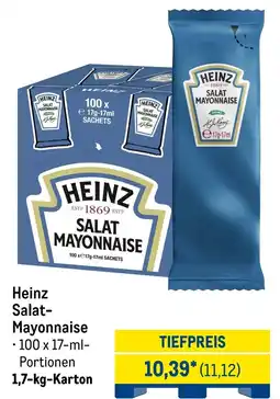 METRO Heinz Salat- Mayonnaise Angebot