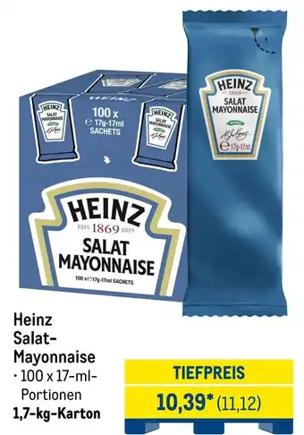 METRO Heinz Salat- Mayonnaise Angebot