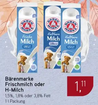 Dornseifer Bärenmarke Frischmilch oder H-Milch Angebot