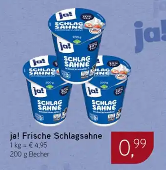 Dornseifer ja! Frische Schlagsahne Angebot