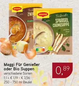 Dornseifer Maggi Für Genießer oder Bio Suppen Angebot