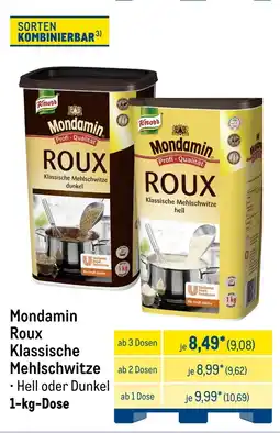 METRO Mondamin Roux Klassische Mehlschwitze Angebot