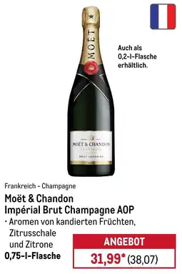 METRO Moët & Chandon Impérial Brut Champagne AOP Angebot