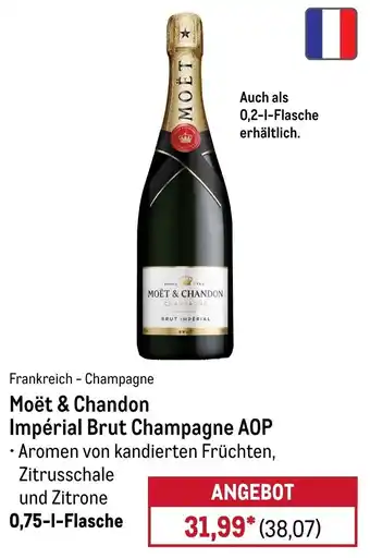 METRO Moët & Chandon Impérial Brut Champagne AOP Angebot