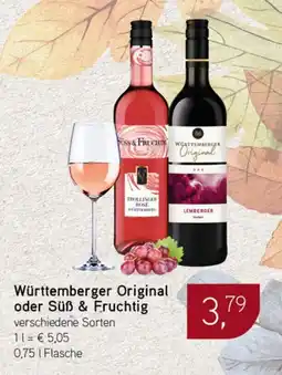 Dornseifer Württemberger Original oder Süß & Fruchtig Angebot