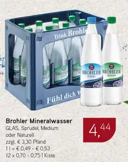 Dornseifer Brohler Mineralwasser Angebot