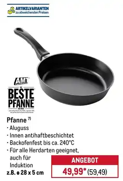 METRO AMT BESTE PFANNE Pfanne Angebot