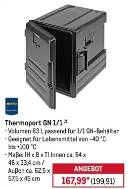 METRO METRO PROFESSIONAL Thermoport GN 1/1 Angebot