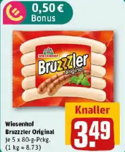 REWE Wiesenhof Bruzzzler Original Angebot