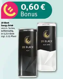 REWE 28 Black Energy Drink Angebot