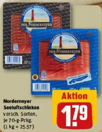 REWE Nordemeyer Seeluftschinken Angebot