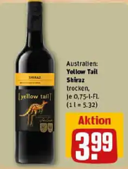 REWE Yellow Tail Shiraz Angebot