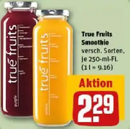 REWE True Fruits Smoothie Angebot