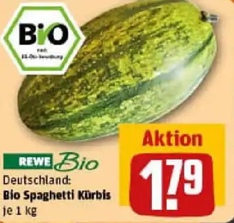 REWE Bio Spaghetti Kürbis Angebot