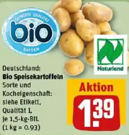 REWE Bio Speisekartoffeln Angebot