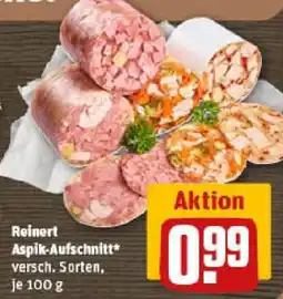 REWE Reinert Aspik-Aufschnitt Angebot