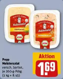 REWE Popp Meistersalat Angebot