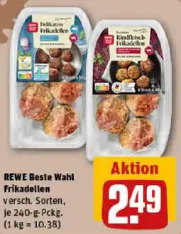 REWE REWE Beste Wahl Frikadellen Angebot