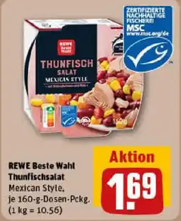 REWE REWE Beste Wahl Thunfischsalat Angebot