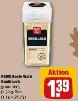 REWE REWE Beste Wahl Knoblauch Angebot