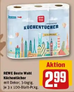 REWE REWE Beste Wahl Küchentücher Angebot