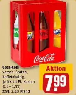 REWE Coca-Cola Angebot