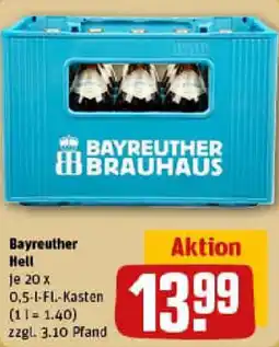 REWE Bayreuther Hell Angebot