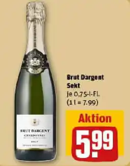 REWE Brut Dargent Sekt Angebot