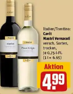 REWE Cavit Mastri Vernacoli Angebot