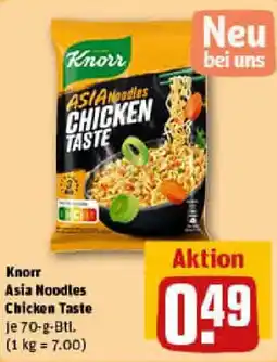 REWE Knorr Asia Noodles Chicken Taste Angebot