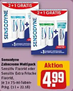 REWE Sensodyne Zahncreme Multipack Angebot