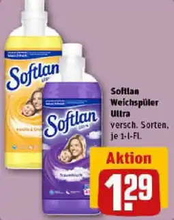 REWE Softlan Weichspüler Ultra Angebot