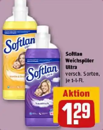 REWE Softlan Weichspüler Ultra Angebot