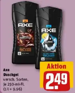 REWE Axe Duschgel Angebot