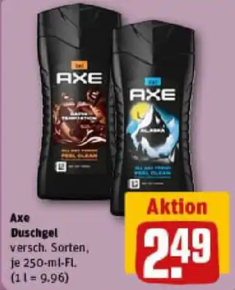 REWE Axe Duschgel Angebot