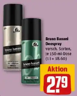 REWE Bruno Banani Deospray Angebot