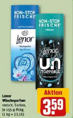 REWE Lenor Wäscheparfum Angebot