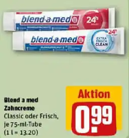REWE Blend a med Zahncreme Angebot