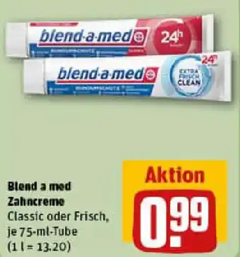 REWE Blend a med Zahncreme Angebot
