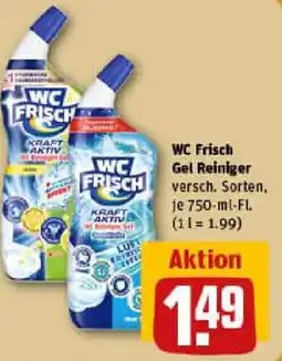 REWE WC Frisch Gel Reiniger Angebot