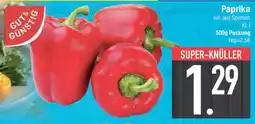 E-Center GUT&GÜNSTIG Paprika Angebot