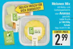 E-Center Melonen Mix oder Ananas Angebot