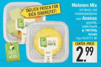 E-Center Melonen Mix oder Ananas Angebot