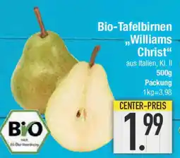 E-Center Bio-Tafelbirnen ,,Williams Christ" Angebot