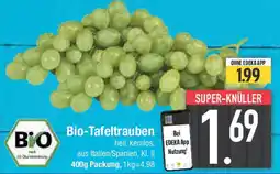 E-Center Bio-Tafeltrauben Angebot