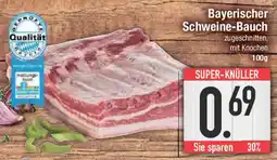 E-Center Bayerischer Schweine-Bauch Angebot